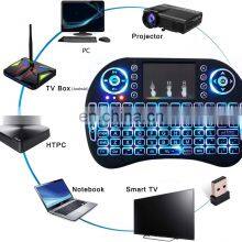 2.4GHz Mini Wireless Keyboard With Touchpad,QWERTY Keyboard,LED Backlit,Portable Keyboard Wireless for Laptop/PC/Tablets/Windows thumbnail-4