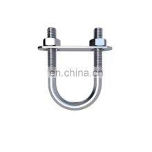 JRSGS Customized High Quality Stainless Steel 316/304 Zinc Plated U-Bolt With Nuts