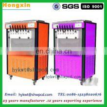 Automatic Ice Cream Cone Machine Soft Serve Ice Cream Cone Making Machine Three Flavors Ice Cream for Sale thumbnail-4