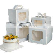 Free Samples Wholesale OEM Food Grade Custom Printed Cardboard Ivory Board Paper Packaging Box Eco Friendly Food Box For Cakes thumbnail-1