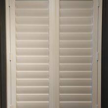 PVC Plantation Window Folding Louver Shutters Simple Style Louvers Vinyl Shutters thumbnail-3
