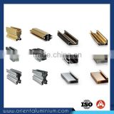 Competitive price best quality aluminium profile for showcase