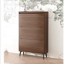 Modern Design Multi-layer Storage Shoe Cabinet Space Saving Shoe Rack Shoe Box With Led for Home Furniture thumbnail-4