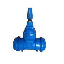 Ductile Iron Resilient Seated Double Socket End Gate Valve for PVC Pipes Pneumatic & Electric Power for Oil Media thumbnail-5