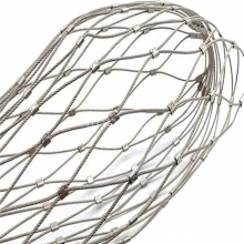 SS304 & 316 High Strength Stainless Steel Wire Rope Mesh for Goods thumbnail-1