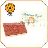Wooden Rubber Stamp Merry Xmas 1 Pcs for Christmas thumbnail-1