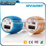 2016 Premium Aluminum Alloy 5V 2.4A Smart IQ Fast Charge USB Car Charger for Android Mobile Phone by Express Free Sample thumbnail-2