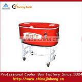 Metal Beverage Cooler Cart thumbnail-1