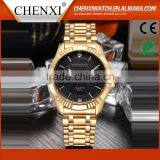 2016 Best Popular Full Gold Plate Luxury Chenxi Brand Watches thumbnail-3