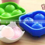 Food Grade Silicone BPA Free Ice Ball Maker , Ice Ball Sphere Mold For Whisky And Cocktail thumbnail-1