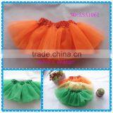 Christmas Tutus,beautiful Costume Dress With Wings,kelly Green Tutu Skirt,party Pettiskirt for Children, Fluffy Tutu Skirt thumbnail-4