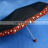 High Quality 3-section Football Mini Umbrella thumbnail-2