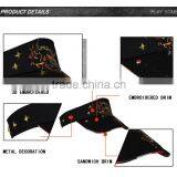 Newest High Quality Fashion uv Protection Sun Visor Cap thumbnail-6