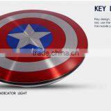 The Shield of Captain America Ultra Thin Li-polymer Battery Power Bank Factory Supply Captain America Power Bank thumbnail-4