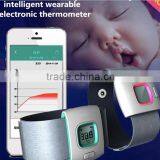 Wearable Smart Bluetooth 4.0 Kid Temperature Monitor Baby Thermometer thumbnail-1