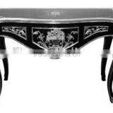 latest design black lucury console table for home decor