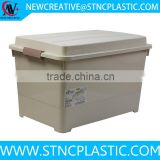 plastic storage container with lid for office and home