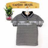 BSCI passed factory Top Quality Popular Design Custom Printing Logo Baby Polo Neck T Shirt
