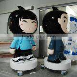 Fiberglass Cartoon Character Statue Festival Display Sculpture thumbnail-2