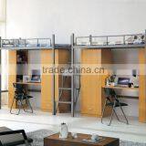 Metal Apartment Bunk Bed With Stair thumbnail-2