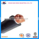 25 mm2 50mm2 70mm2 Electric Black Rubber Weld Core Welding Cable copper aluminum welding cable connector