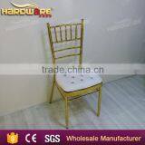 Foshan Gold and White Chivari Tiffany Wedding Chair Quality Choice thumbnail-1