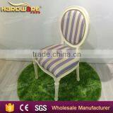 Commercial French Round Back Chairs Fabric Hotel Dining Banquet Chairs thumbnail-4