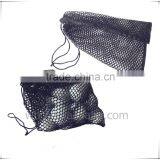 High Quality Mesh Bags Portable Drawstring Bag Reusable Large Football Ball Bag