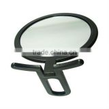 Fancy lady foldable desktop makeup hand mirror/cosmetic hand mirror