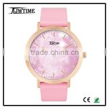 china supplier watch women brand your own watches a arm time,hot shell dial watch japan movt quartz watch stainless steel back