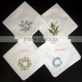 cotton Embroidered handkerchief