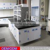 Industrial Workbench With Reagent Rack