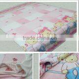 Cute Bear Print Polar Fleece Baby Blanket/fleece Fabric Polar Bear Print thumbnail-1
