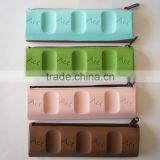 Hot Sales Fashion Chocolate Silicone Rubber Pencil Case thumbnail-2