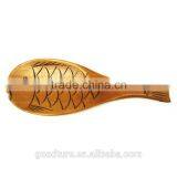 Solid Wood Fish Shape Rice Scoop Meal Serving Scoop Rice Ladle thumbnail-1
