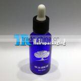 ChildProof Cap Dropper E-juice 50ml Essential Oil Bottle Blue thumbnail-1
