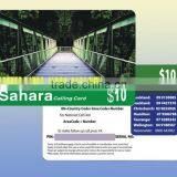 Prepaid Calling Scratch Pvc Card