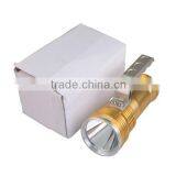 Aluminum Alloy Powerful XPE LED 4 Modes Rechargable Hand Lantern thumbnail-5