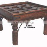 Coffee Table,indian Wooden Handicraft, Home Furniture,living Room Furniture,tea Table,sheesham Wood Furniture thumbnail-1