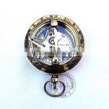 BRASS SUNDIAL COMPASS - NAUTICAL SUNDIAL COMPASS - DALVEY STYLE SUNDIAL COMPASS thumbnail-4