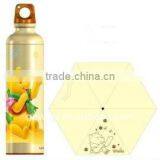 Promotional 3 Fold Panda Vase Bottle Umbrella for Sale