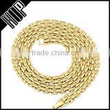 7mm 14k Gold Plated Panther Chain Necklace thumbnail-1