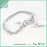 2015High Quality Fashion Bracelets for ladies, Wholesale Accessory Korea Market,Stainless Steel Bracelet, Fashion Jewelry FP0002