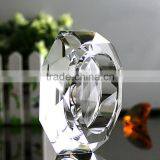Hot Sale Round Shape Promotional Crystal Glass Ashtray thumbnail-1