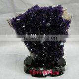 Natural Rock Mineral Specimens Amethyst Cluster