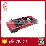 Portable Double Burner Butane Gas Stove thumbnail-1