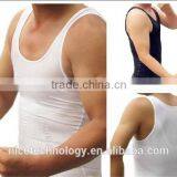 Men Powerful Slimming Abdomen Body Shaper Sculpting Compression Shirts thumbnail-4
