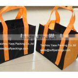 6 Bottle Wine Bag With Dividers, High Quality and Durable Non Woven Bag, Wholesale Reusable Tote Bag, 6 Bottle Wine Carrier Bag thumbnail-1