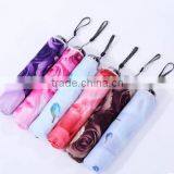 Travel Umbrella Beautiful Flower Umbrella Colorful thumbnail-5