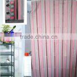 2012 Pink Straight Pattern Bathroom Shower Curtain thumbnail-1